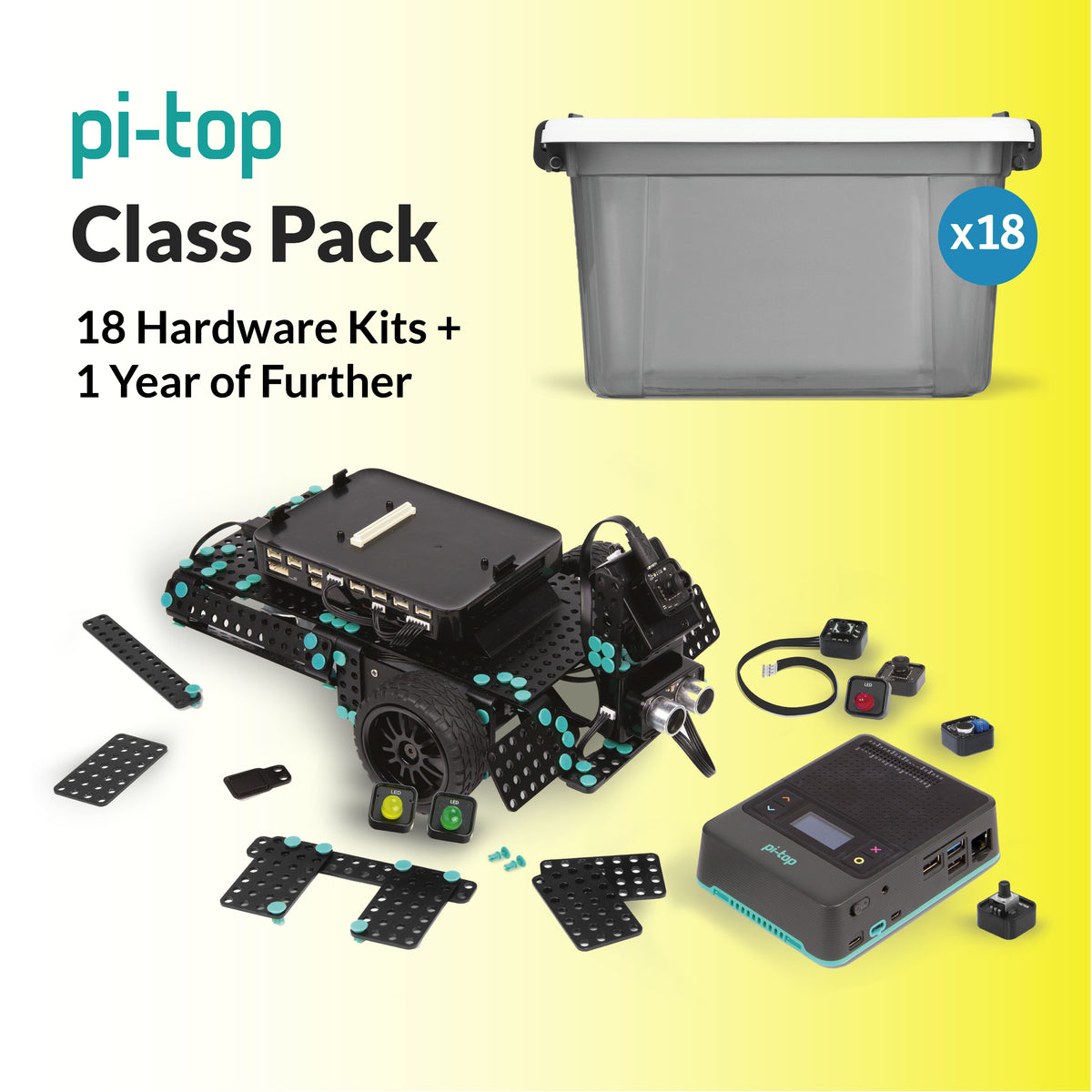 CS & Robotics Class Pack – pi-top